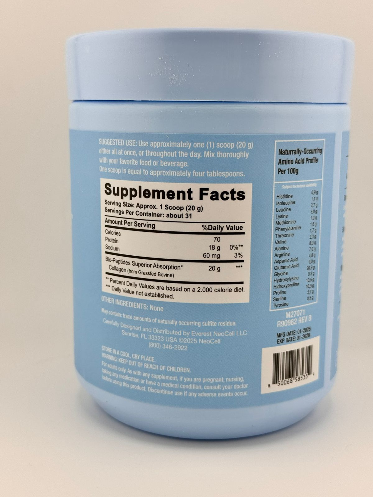 COLLAGEN BIO-PEPTIDES